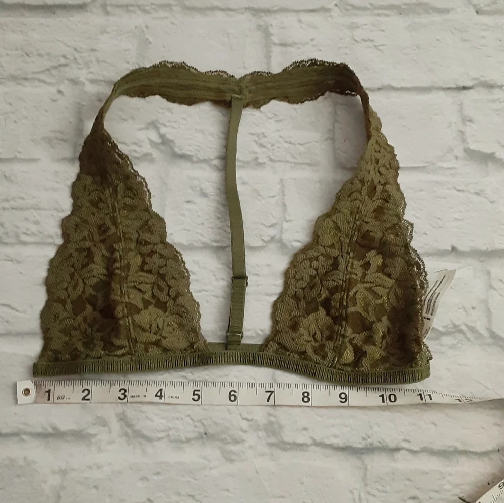 Free people intimately green lace bralette - Picture 5 of 11